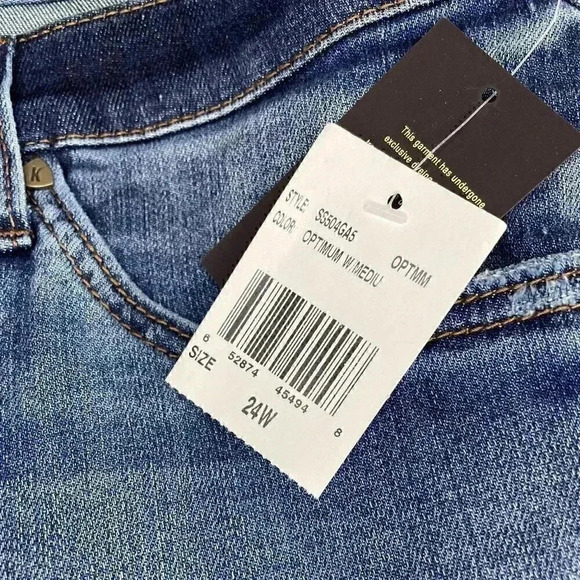 Kut from the Kloth  High Rise Button Fly Denim Shorts sz 24 W - Picture 6 of 7
